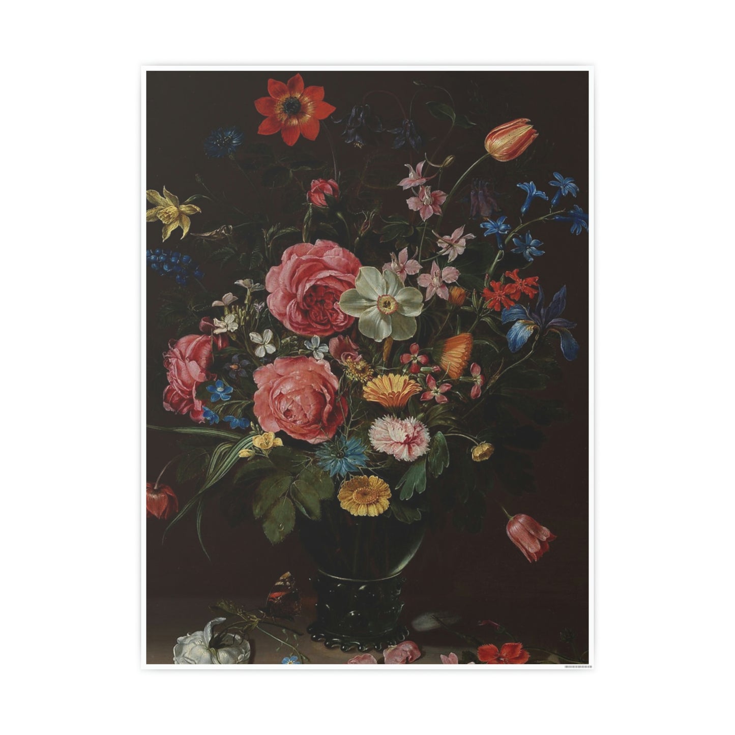 Bouquet of Flowers - Clara Peters - 1612 - Photo Art Paper Posters