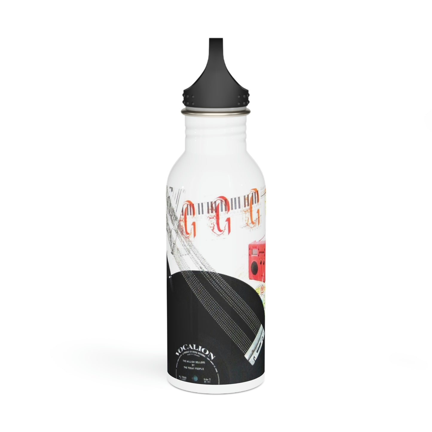 My Music Diary - Stainless Steel Water Bottle ~ Sharon Dawn Collection - Limited Edition