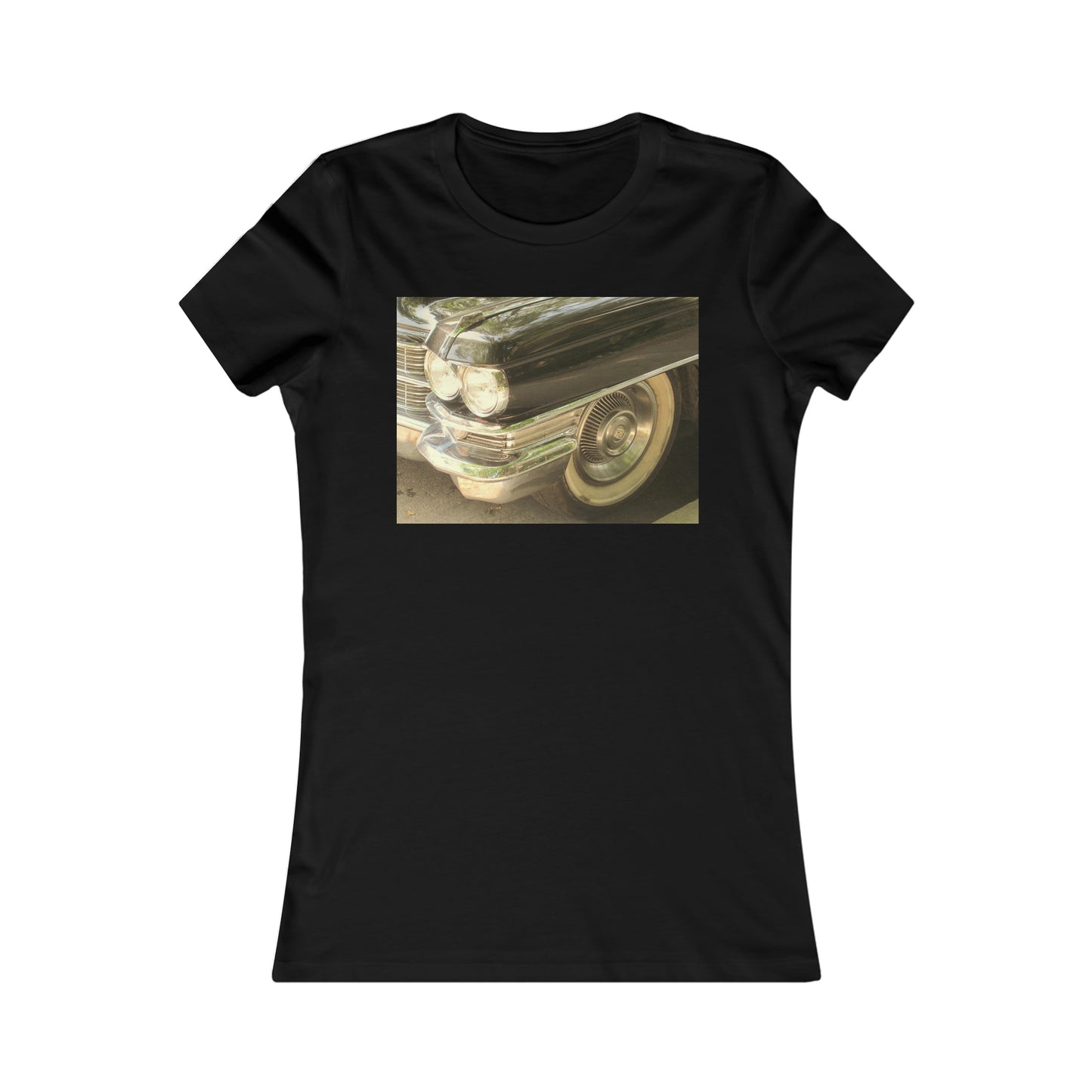 Vintage Car on a Summer Day - Women's Favourite Tee ~ Sharon Dawn Collection