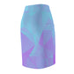 Blue Triangle - Women's Pencil Skirt (AOP) ~ Sharon Dawn Collection