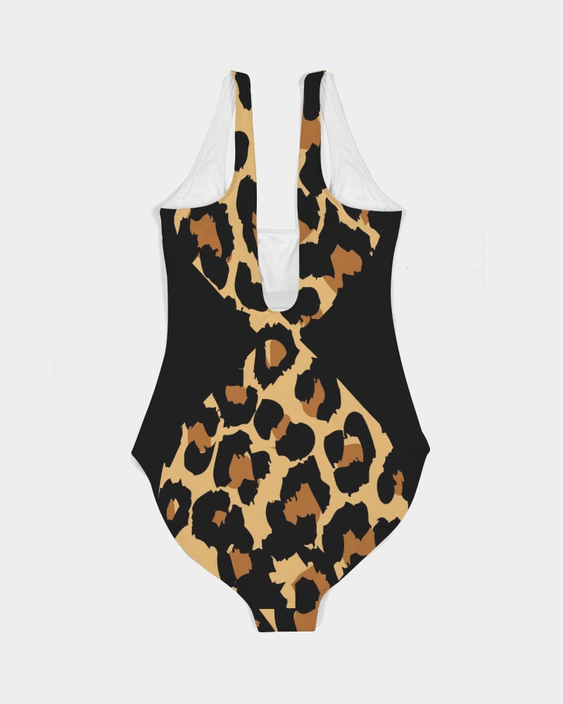 Animal Print Women's One-Piece Swimsuit