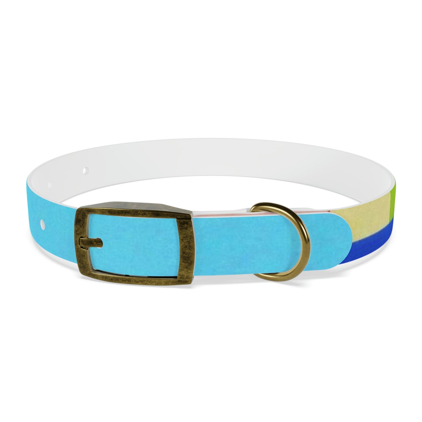 Technicolour Blue - Dog Collar ~ Sharon Dawn Collection