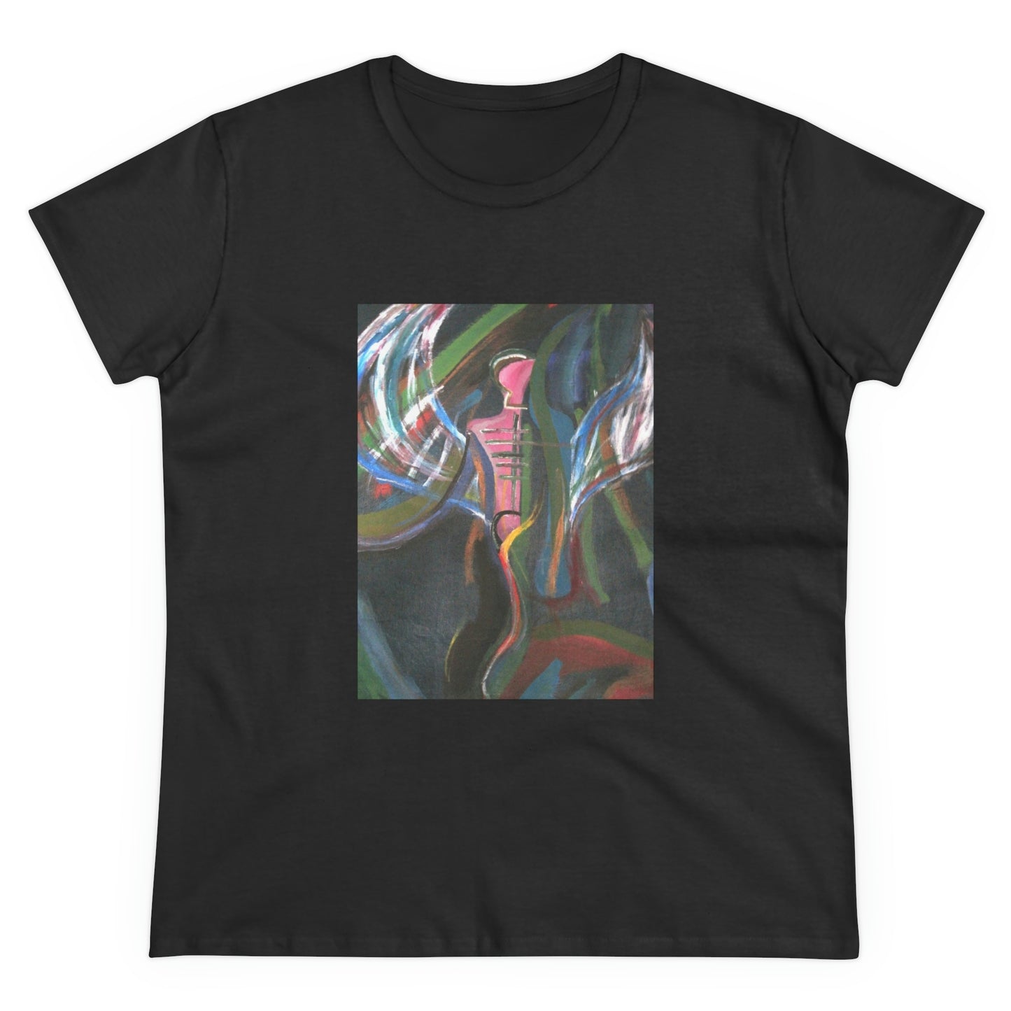 Angel - Women's Midweight Cotton Tee ~ Sharon Dawn Collection
