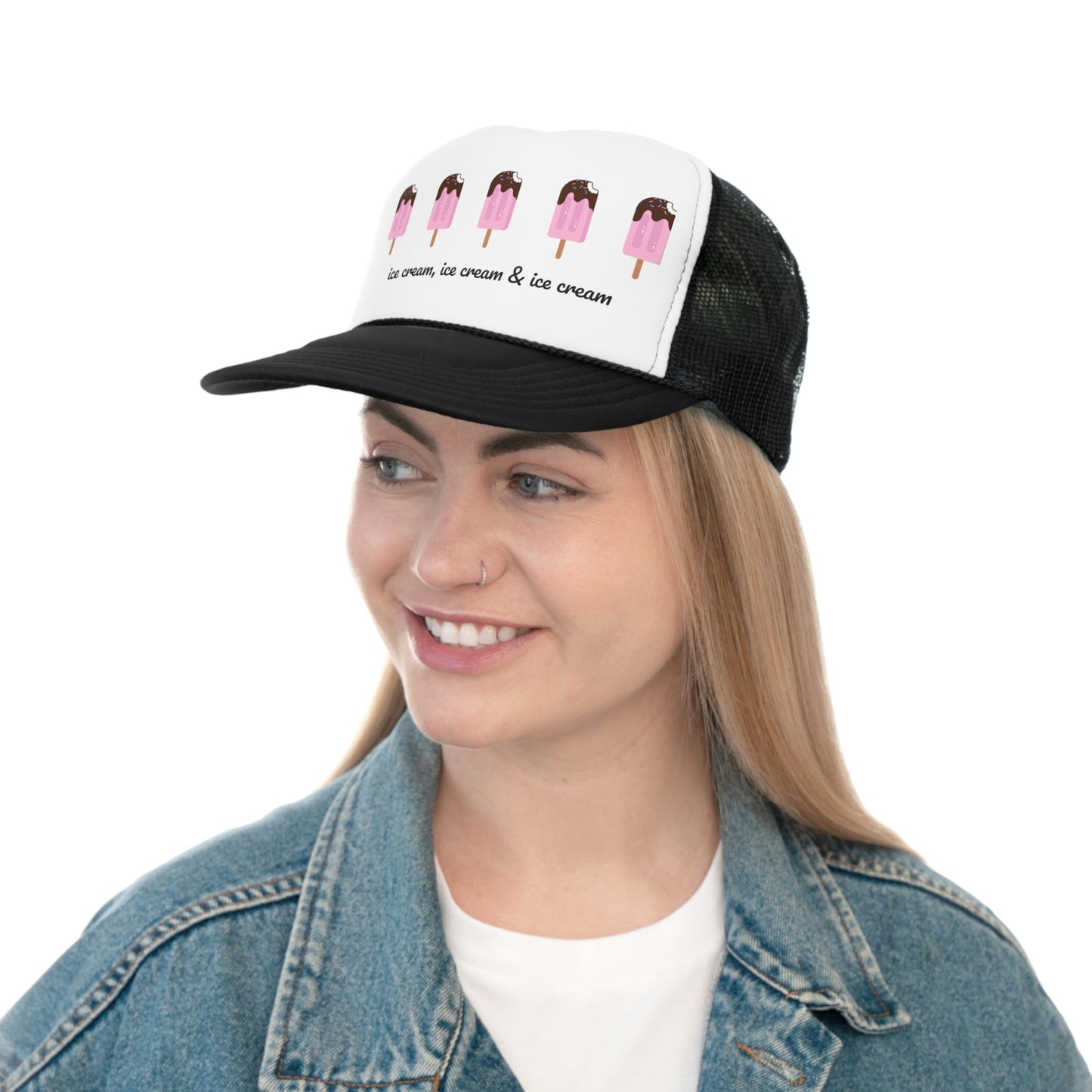 Ice Cream - Trucker Caps ~ Sharon Dawn Collection