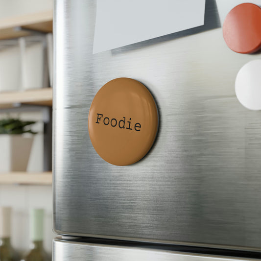 Foodie - Button Magnet, Round ~ Sharon Dawn Collection