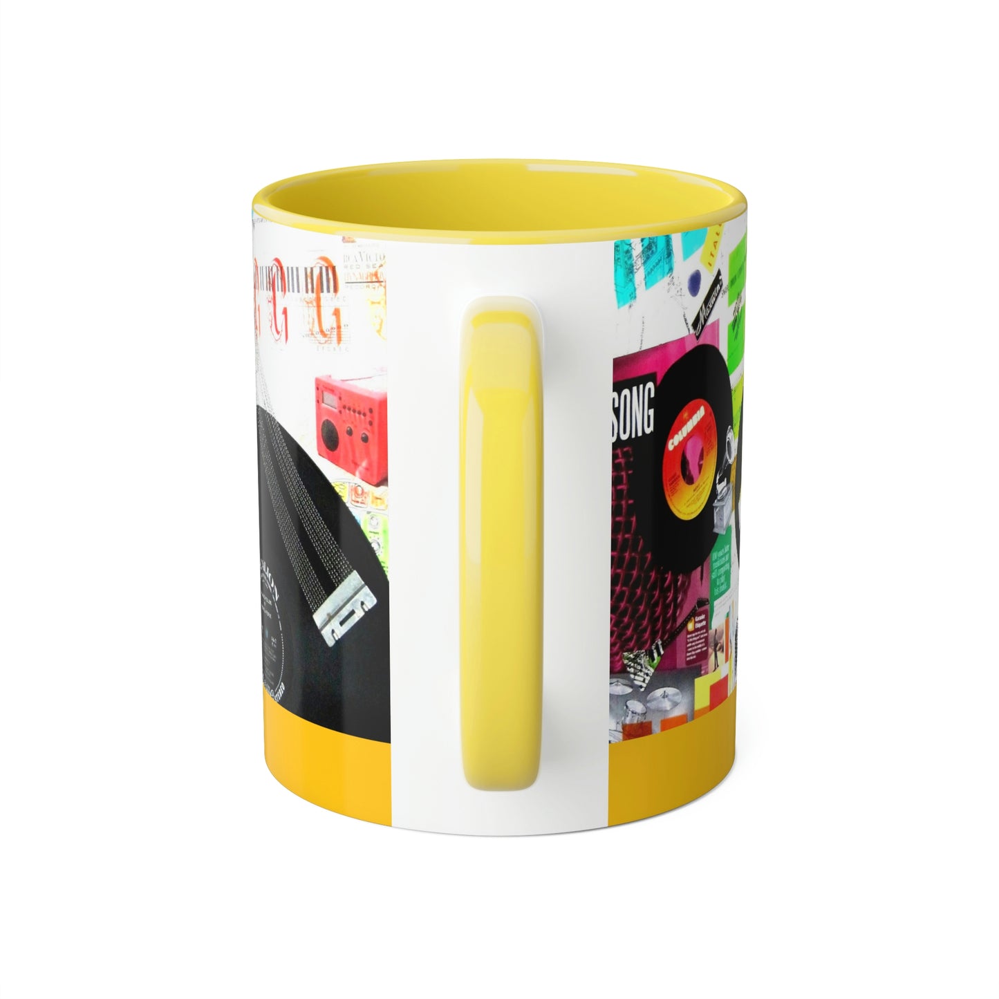 My Music Diary - Accent Mugs, 11oz ~ Sharon Dawn Collection - Limited Edition