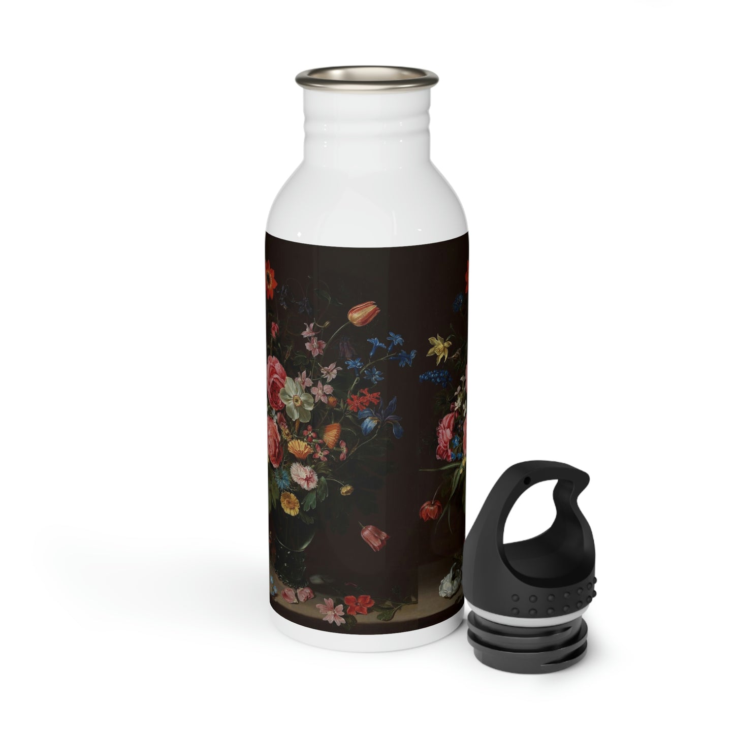 Bouquet of Flowers - Clara Peters 1612 - Stainless Steel Water Bottle ~ Sharon Dawn Collection