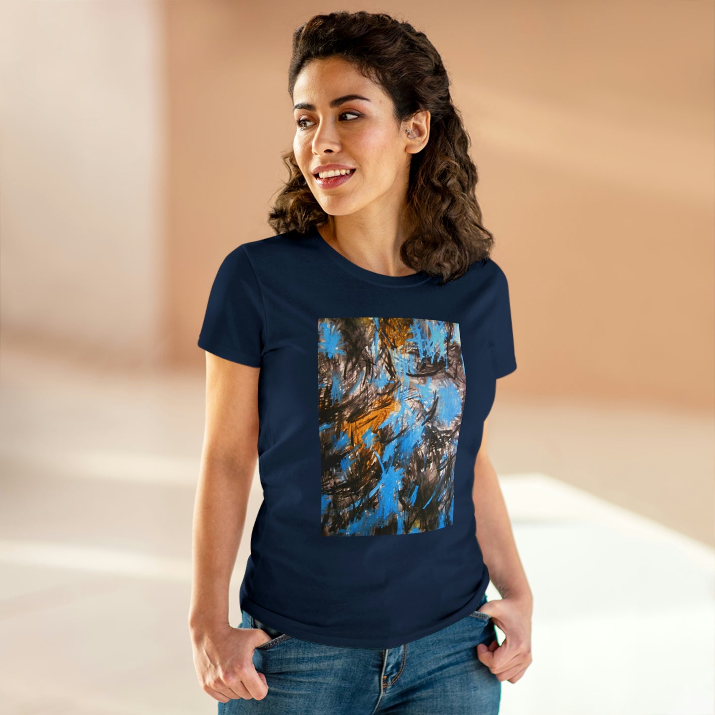 Motivation - Women's Midweight Cotton Tee ~ Sharon Dawn Collection