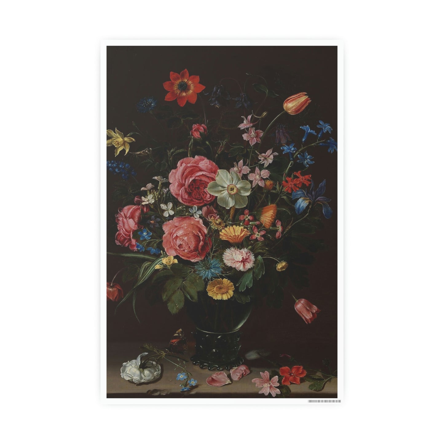 Bouquet of Flowers - Clara Peters - 1612 - Photo Art Paper Posters