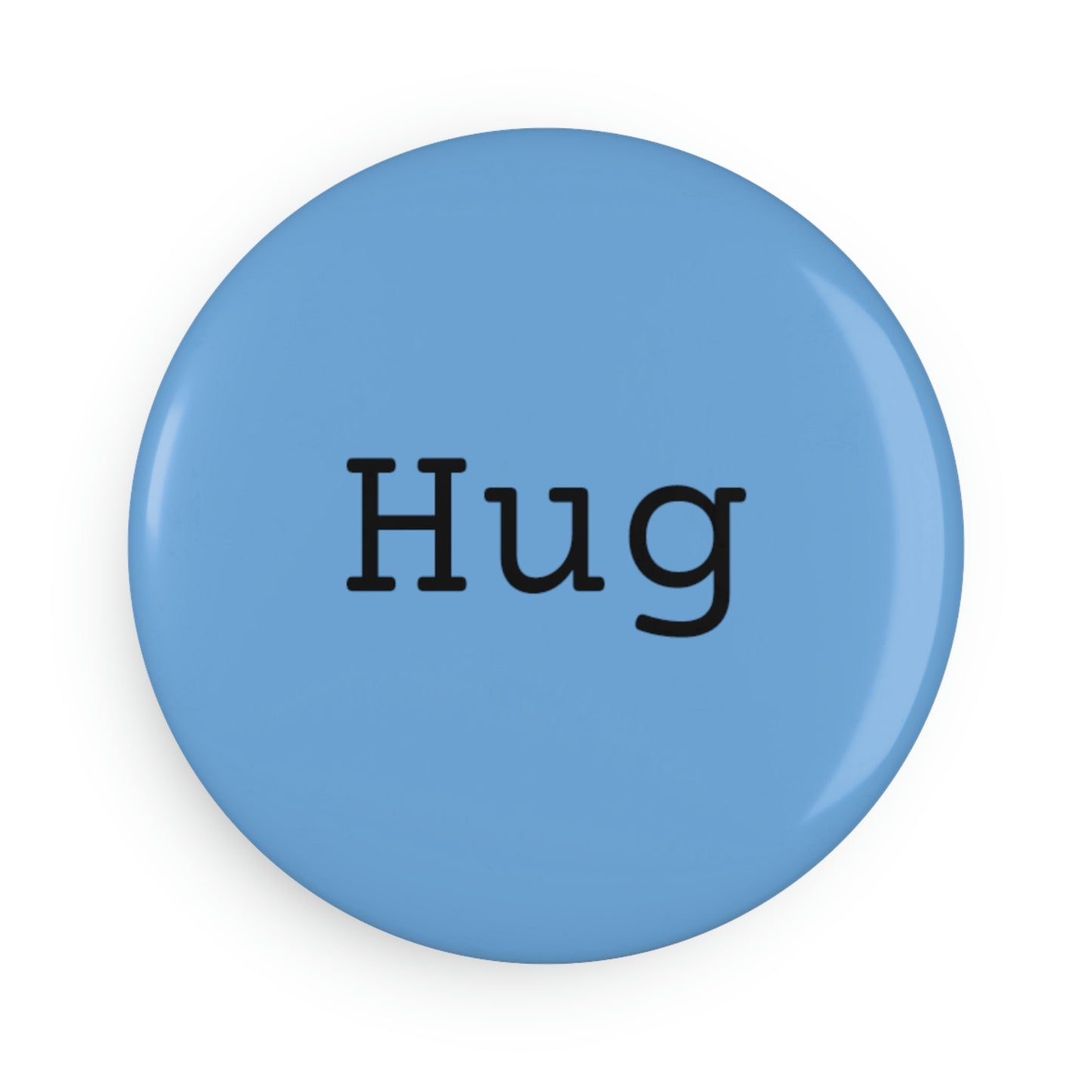 Hug - Button Magnet, Round ~ Sharon Dawn Collection