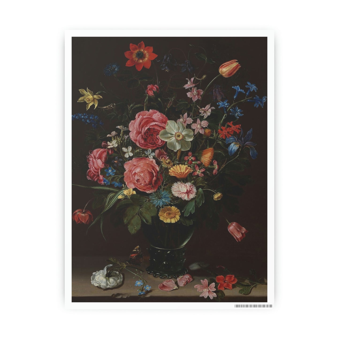 Bouquet of Flowers - Clara Peters - 1612 - Photo Art Paper Posters