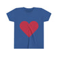 Red Heart - Youth Short Sleeve Tee ~ Sharon Dawn Collection