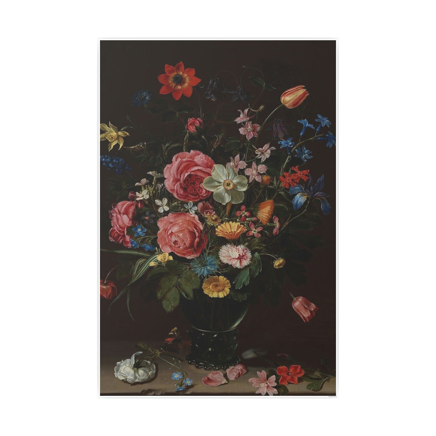 Bouquet of Flowers - Clara Peters - 1612 - Photo Art Paper Posters