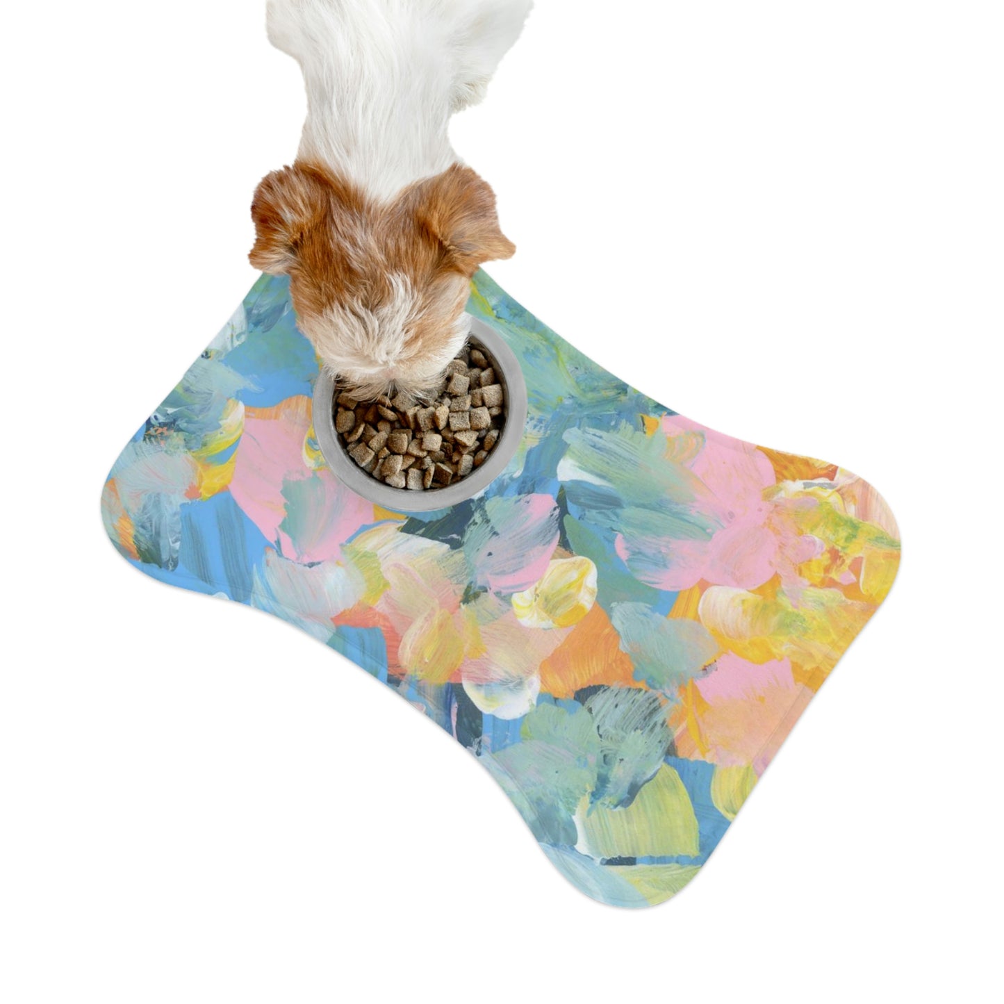 Floral Painting - Pet Feeding Mats